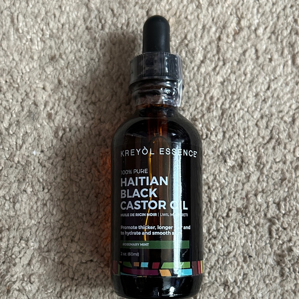 Kreyol Essence Haitian Black Castor Oil - Rosemary Mint (2oz)